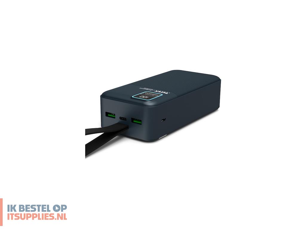 3045830-port_designs_907003_powerbank_lithium-polymeer_lipo_30000_mah_zwart