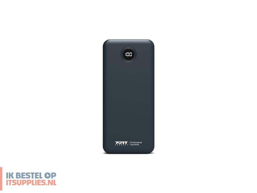 1612266-port_designs_907006_powerbank_lithium-polymeer_lipo_10000_mah_zwart