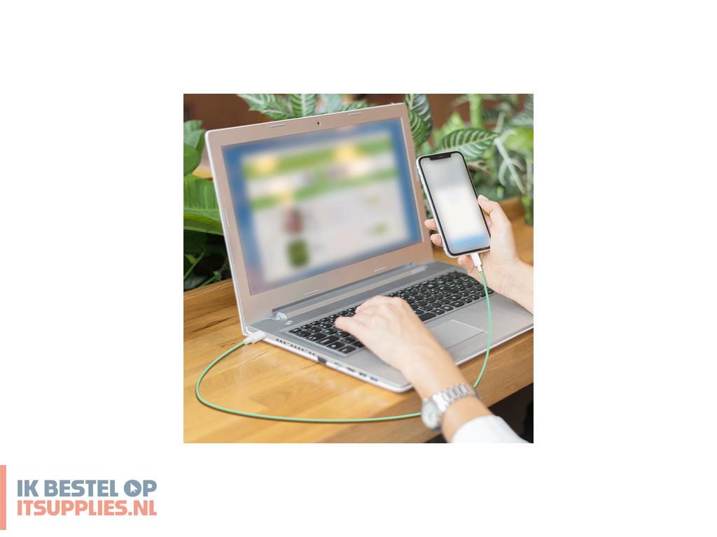 2010995-logilink_cu0326_usb-kabel_usb_20_0-5_m_usb_a_usb_c_groen