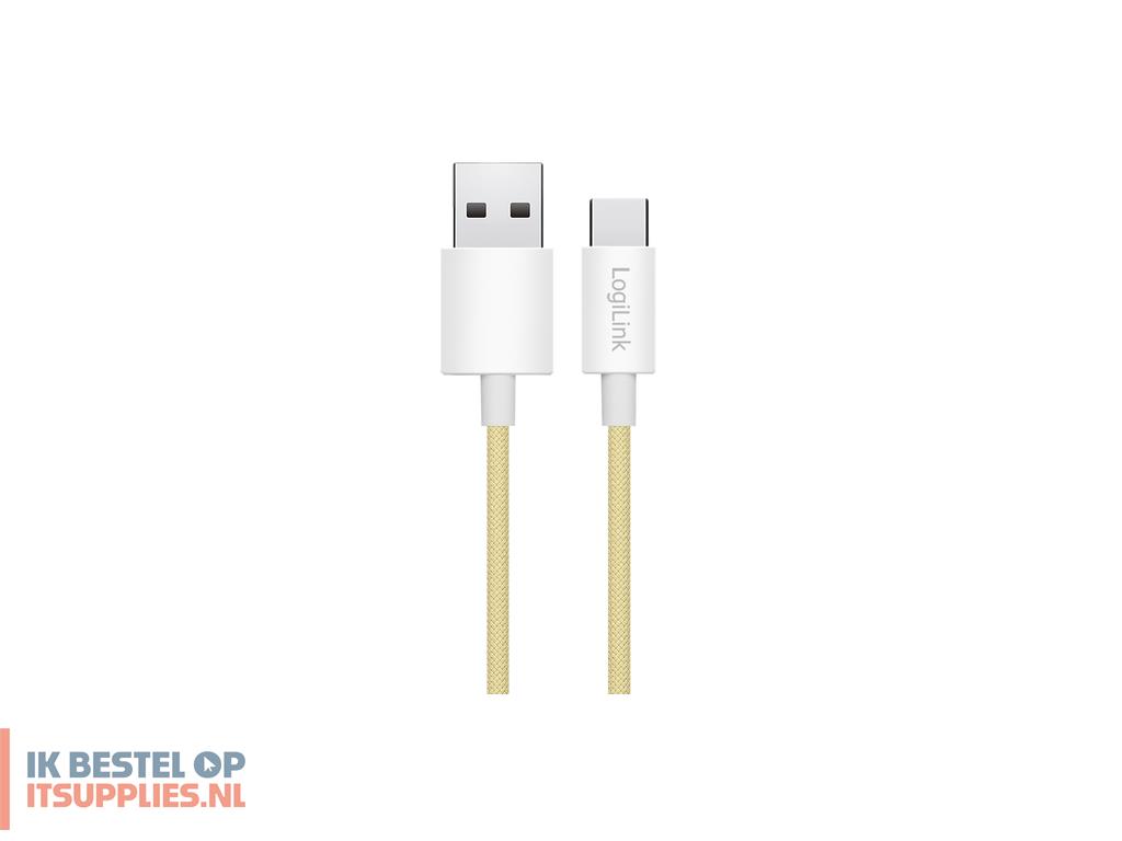 1912099-logilink_cu0334_usb-kabel_usb_20_1-5_m_usb_a_usb_c_geel