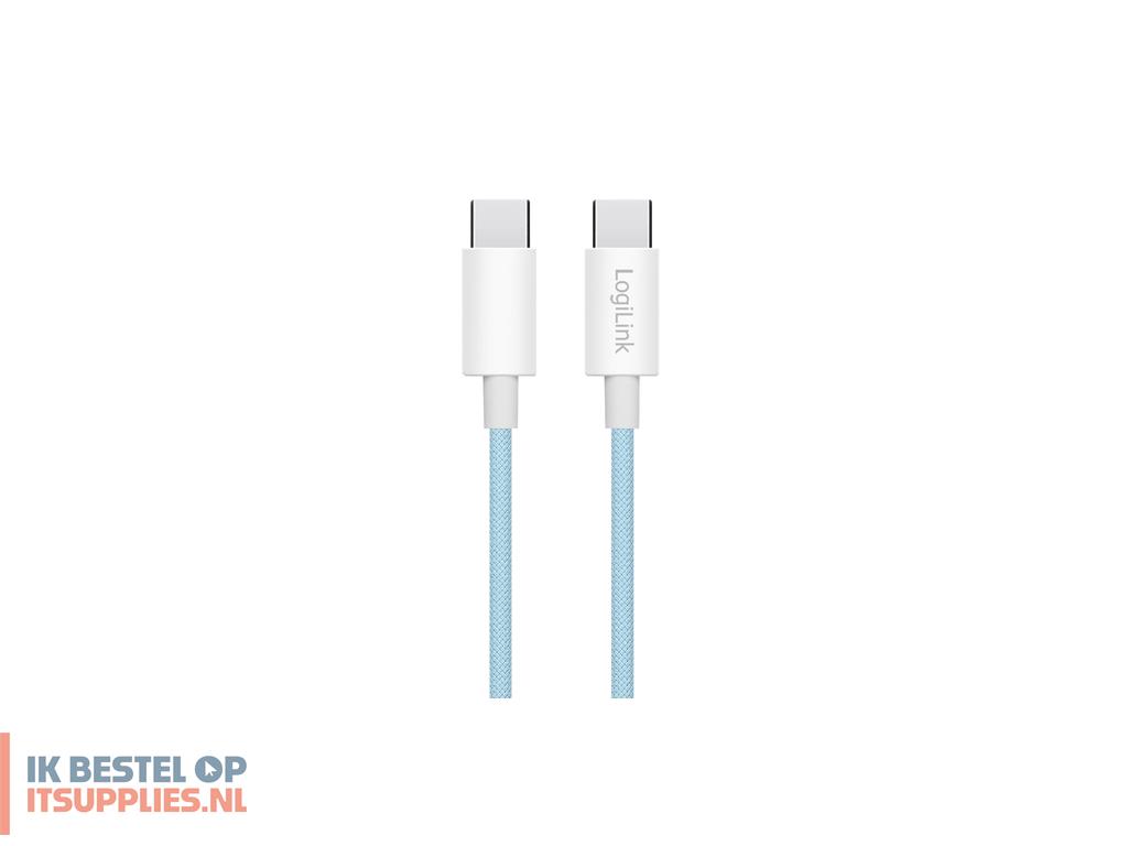 0256984-logilink_cu0349_usb-kabel_usb_20_1-5_m_usb_c_blauw