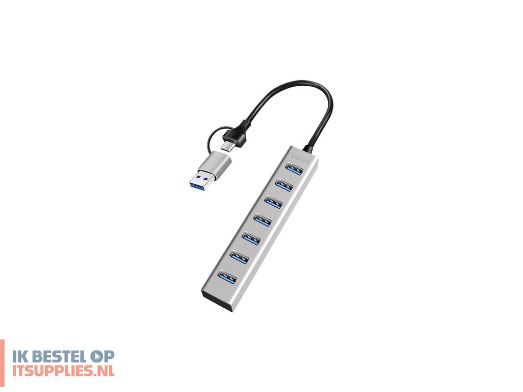 4552230-logilink_ua0441_interface_hub_usb_32_gen_1_31_gen_1_type-a_type-c_5000_mbits_grijs