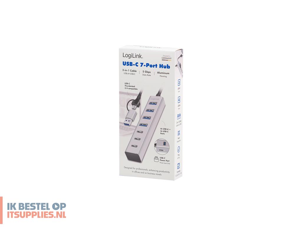 3102043-logilink_ua0442_interface_hub_usb_32_gen_1_31_gen_1_type-a_type-c_5000_mbits_grijs