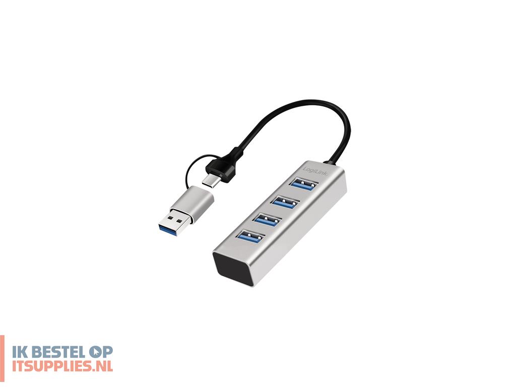 4304000-logilink_ua0455_interface_hub_usb_32_gen_1_31_gen_1_type-a_type-c_5000_mbits_aluminium