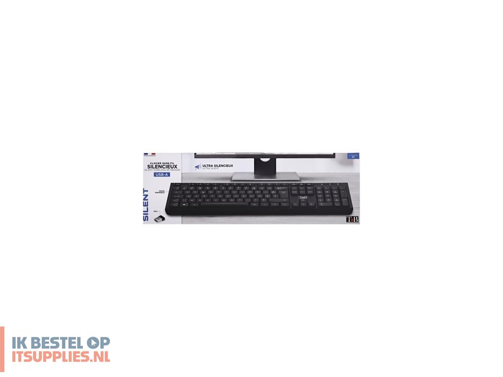 4310570-tnb_kbsilent_toetsenbord_rf_draadloos_azerty_zwart
