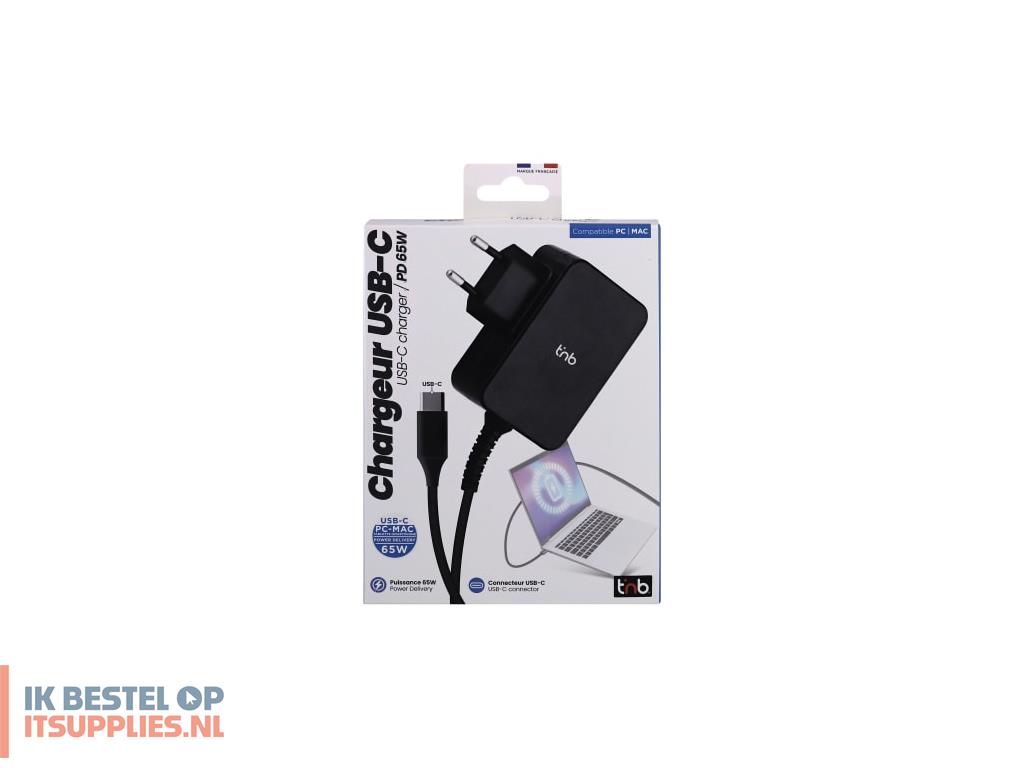 3009003-tnb_chnbtc65w_oplader_voor_mobiele_apparatuur_universeel_zwart_ac_binnen