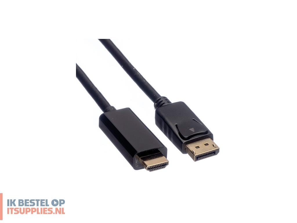 1600796-roline_11045787_video_kabel_adapter_3_m_displayport_zwart