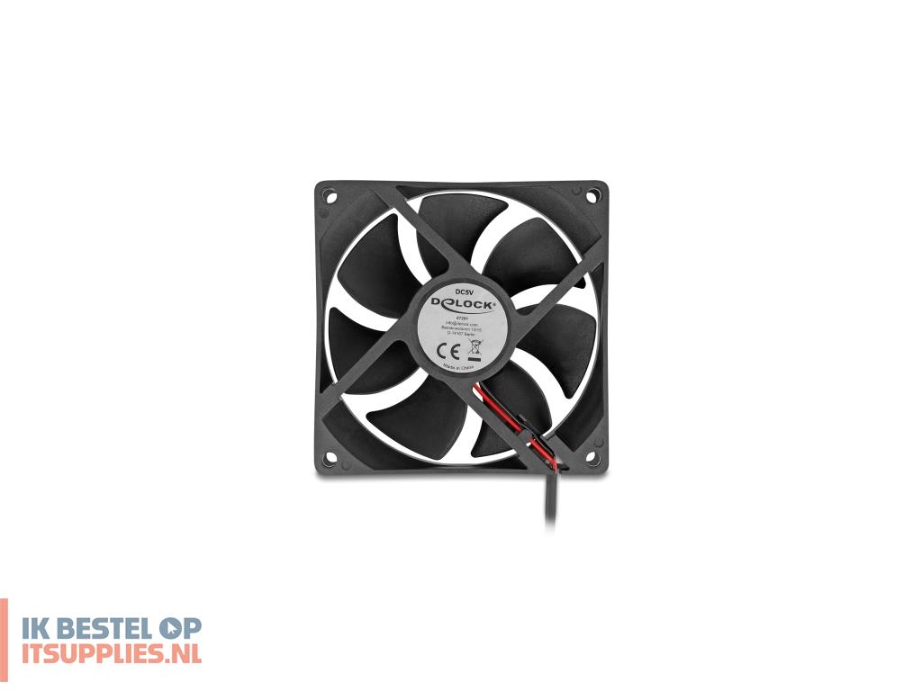 0724986-delock_67291_koelsysteem_voor_computers_computer_behuizing_ventilator_9-2_cm_zwart_1_stuks