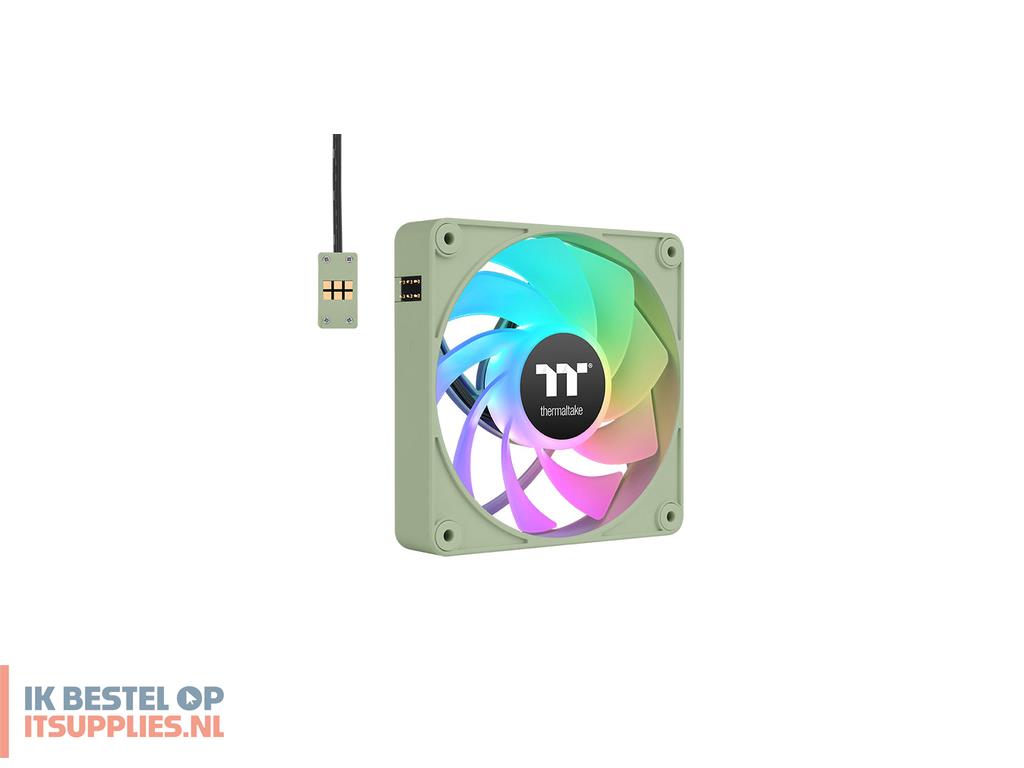 3038125-thermaltake_cl-f199-pl14mg-a_koelsysteem_voor_computers_computer_behuizing_ventilator_14_cm_groen_3_stuks