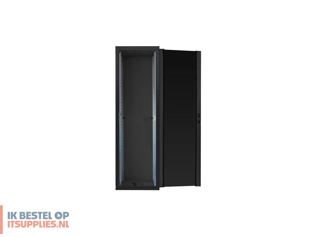 2359864-logilink_d16e66b_rack_16u_vrijstaande_rek_zwart