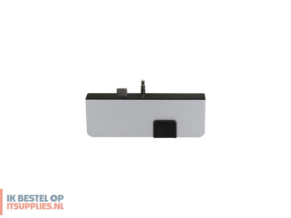 1609082-allnet_psuc0165_laptop_dock_poortreplicator_usb_32_gen_1_31_gen_1_type-c_zilver