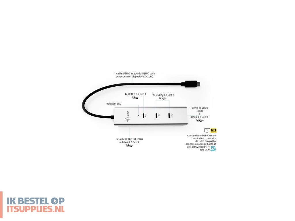 2459616-i-tec_metal_c31hubmetal8kpdpro_interface_hub_usb_type-c_10000_mbits_zilver