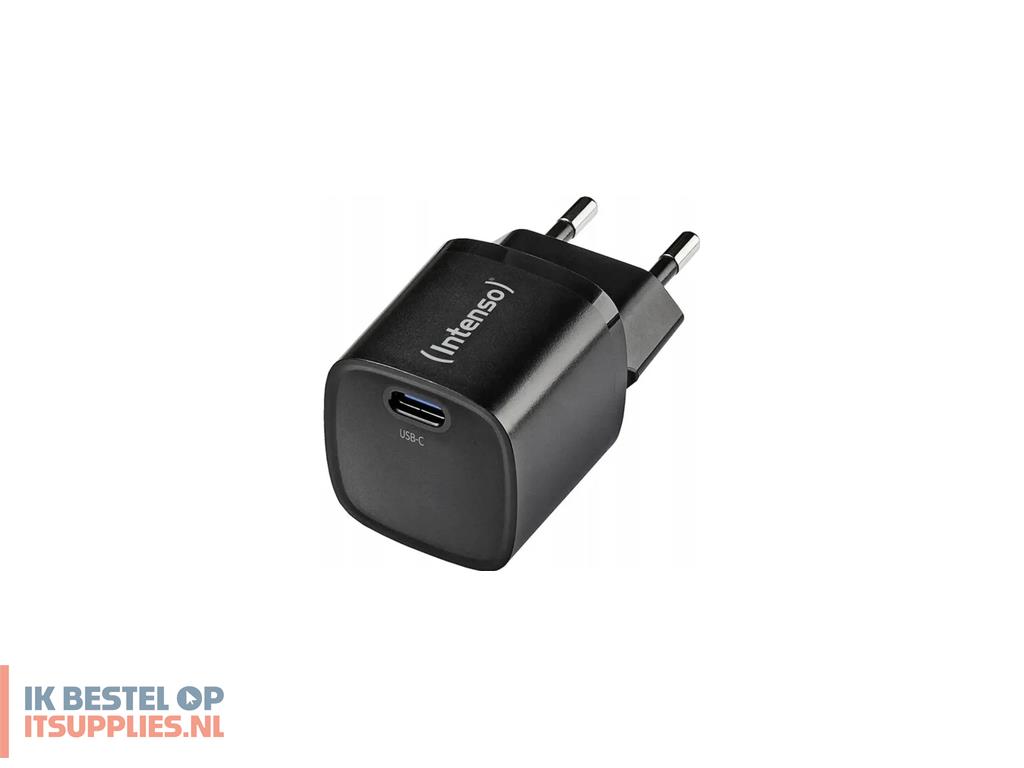0030151-intenso_w30c²_gan_universeel_zwart_ac_snel_opladen_binnen