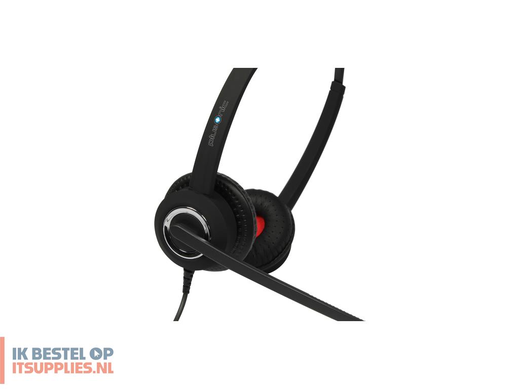 0156144-allnet_6337-102p_bbb_hoofdtelefoonheadset_bedraad_hoofdband_kantoorcallcenter_zwart