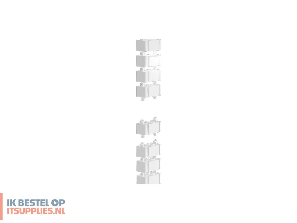1432922-fellowes_100136872_kabelbeheersysteem_bureau_kabelkous_wit_1_stuks