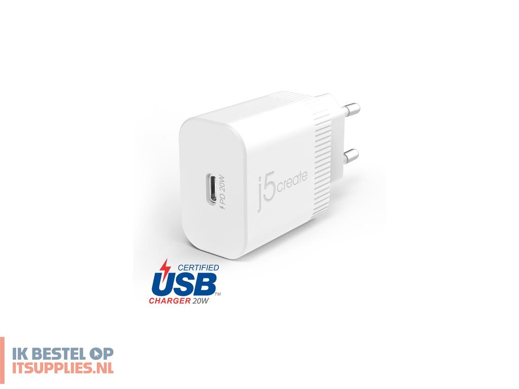 5002526-j5create_jup1420-en_oplader_voor_mobiele_apparatuur_universeel_wit_ac_snel_opladen_binnen