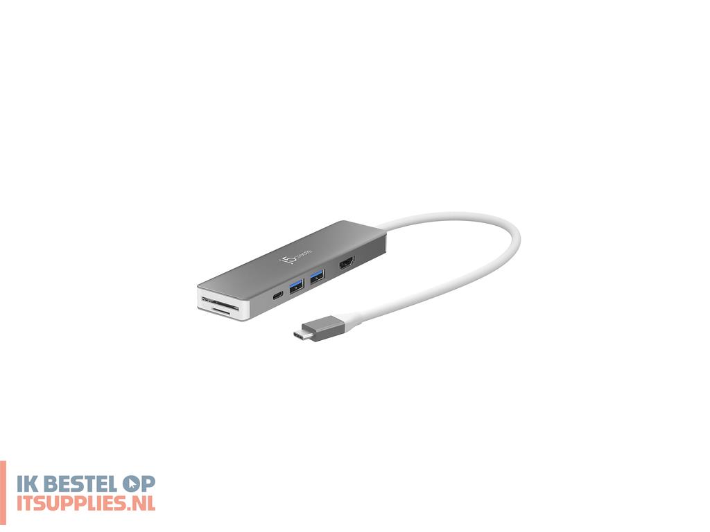 3221802-refurbished_j5create_jcd390-n_laptop_dock_poortreplicator_bedraad_usb_32_gen_2_31_gen_2_type-c_zilver-_wit