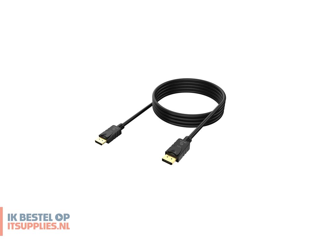 3436807-akasa_ak-cbdp27-20bk_displayport_kabel_2_m_zwart