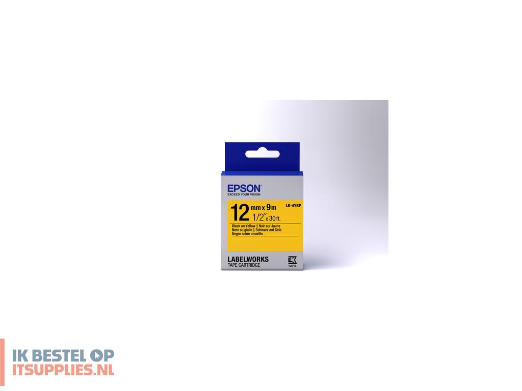 4656208-refurbished_epson_lk-4ybp_labelprinter-tape_zwart_op_geel