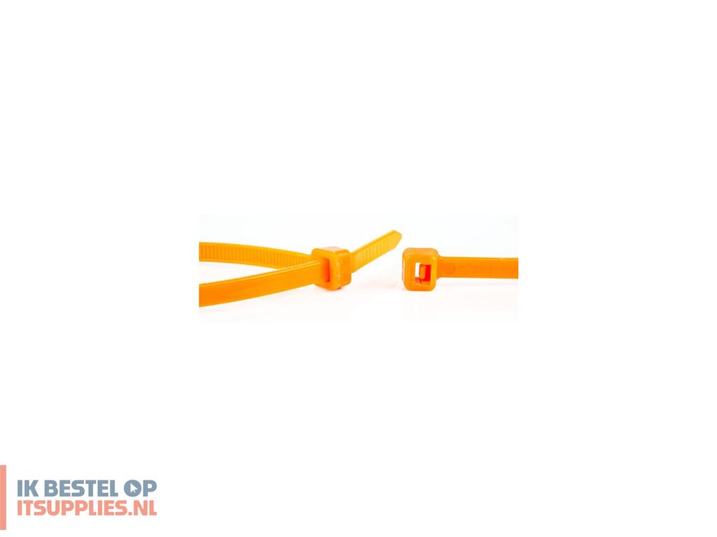 0157655-wkk_11032371_kabelbinder_losmaakbare_kabelbinder_kunststof-_polyamide_oranje_100_stuks