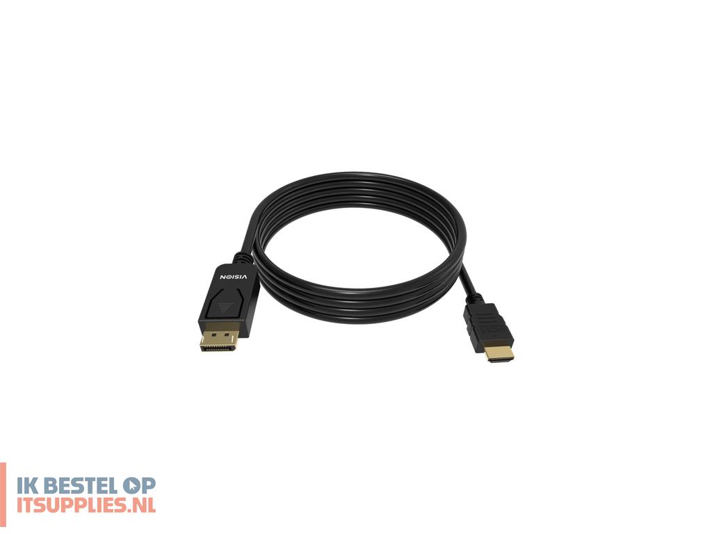 2702698-vision_tc_2mdphdmi8kbl_video_kabel_adapter_2_m_displayport_hdmi_zwart