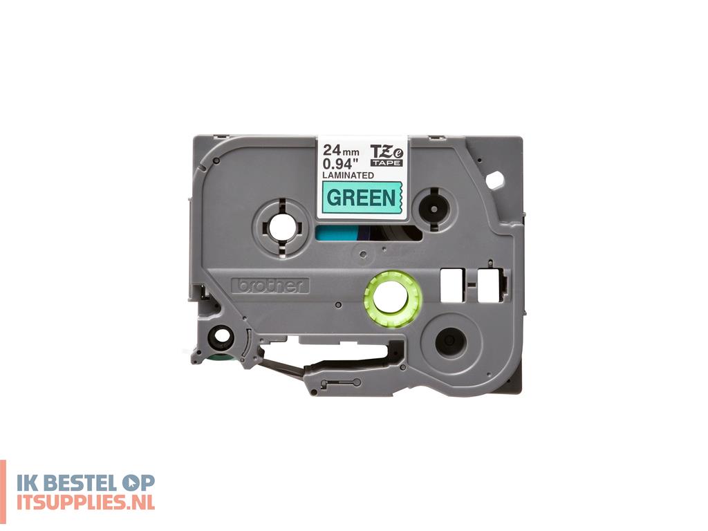 1520657-brother_tze-751_labelprinter-tape_zwart_op_groen