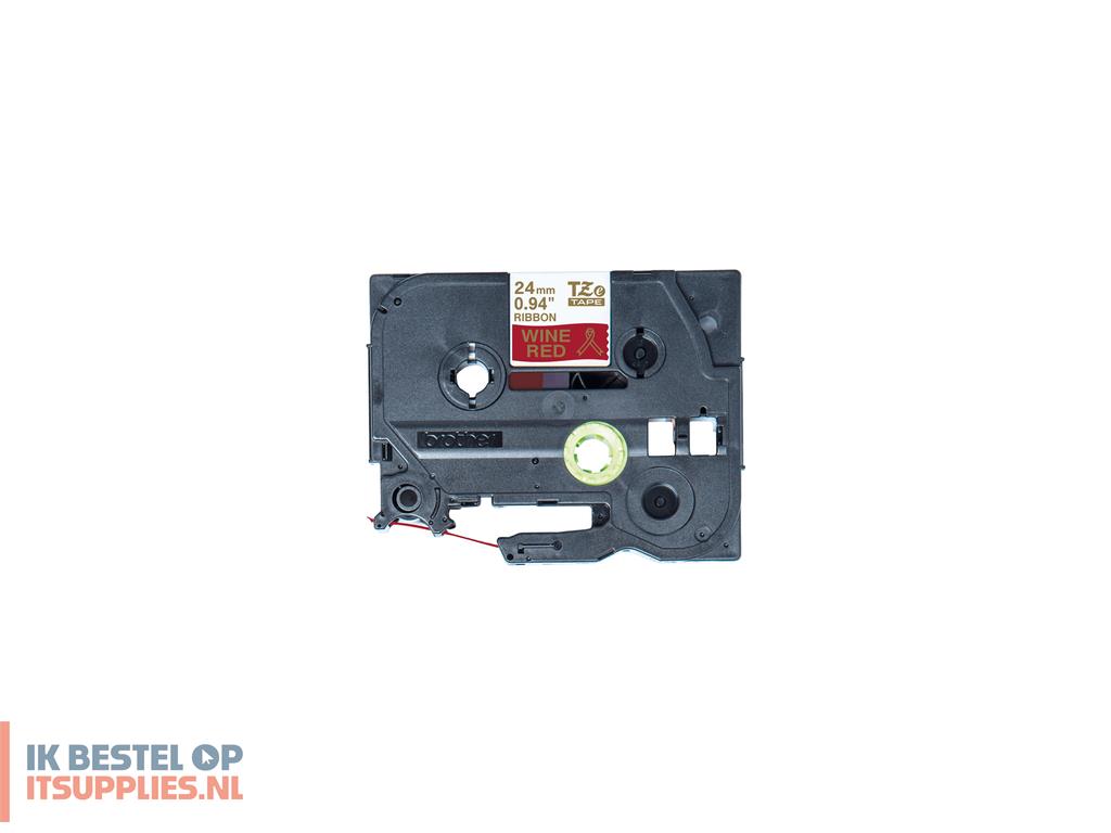 0545290-brother_tze-rw54_labelprinter-tape_goud_op_rood