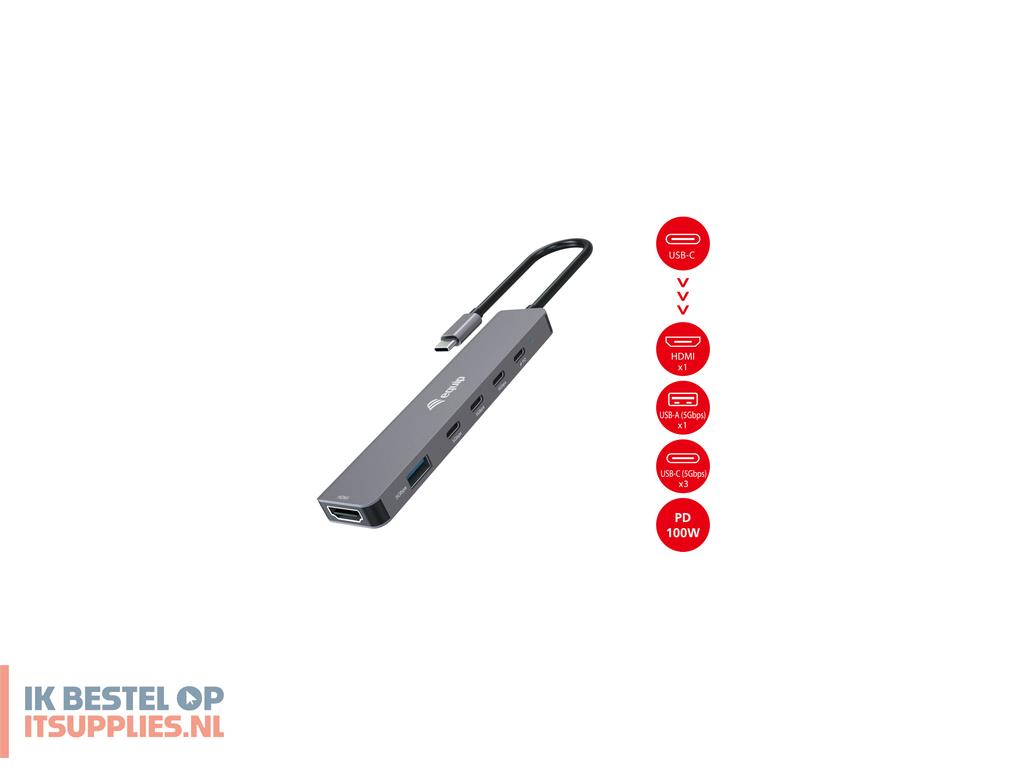 3111558-equip_133500_laptop_dock_poortreplicator_bedraad_usb_32_gen_1_31_gen_1_type-c_grijs
