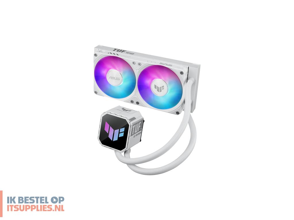 3018210-asus_tuf_gaming_lc_iii_240_argb_wht_processor_alles-in-een_vloeistofkoeler_12_cm_wit