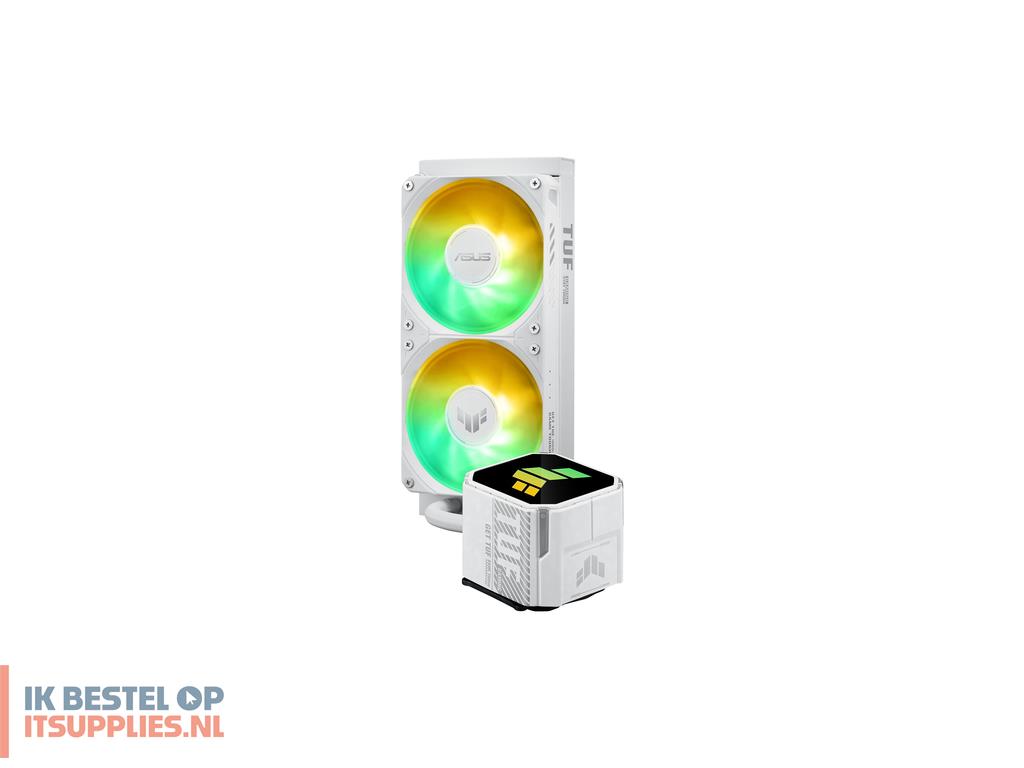 3019562-asus_tuf_gaming_lc_iii_240_argb_wht_processor_alles-in-een_vloeistofkoeler_12_cm_wit