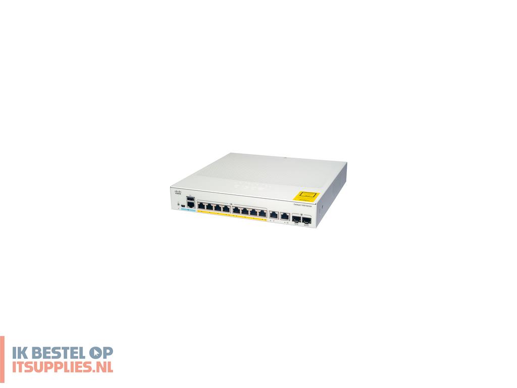 1745099-refurbished_cisco_catalyst_c1000-8t-2g-l_netwerk-switch_managed_l2_gigabit_ethernet_101001000_grijs