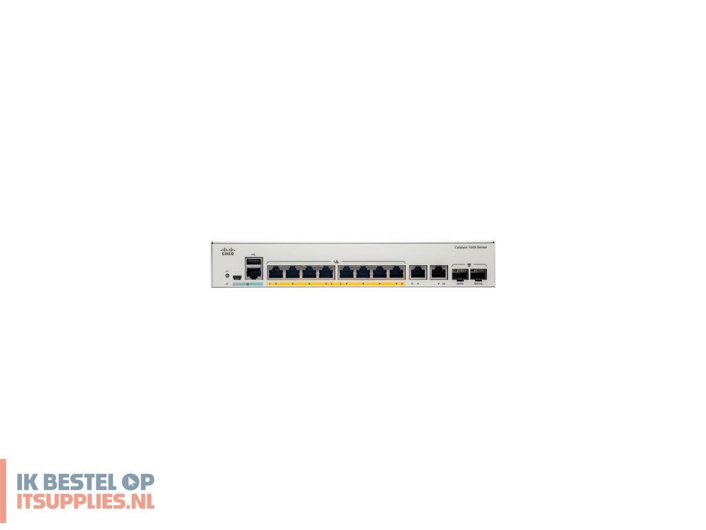 1747292-refurbished_cisco_catalyst_c1000-8t-2g-l_netwerk-switch_managed_l2_gigabit_ethernet_101001000_grijs