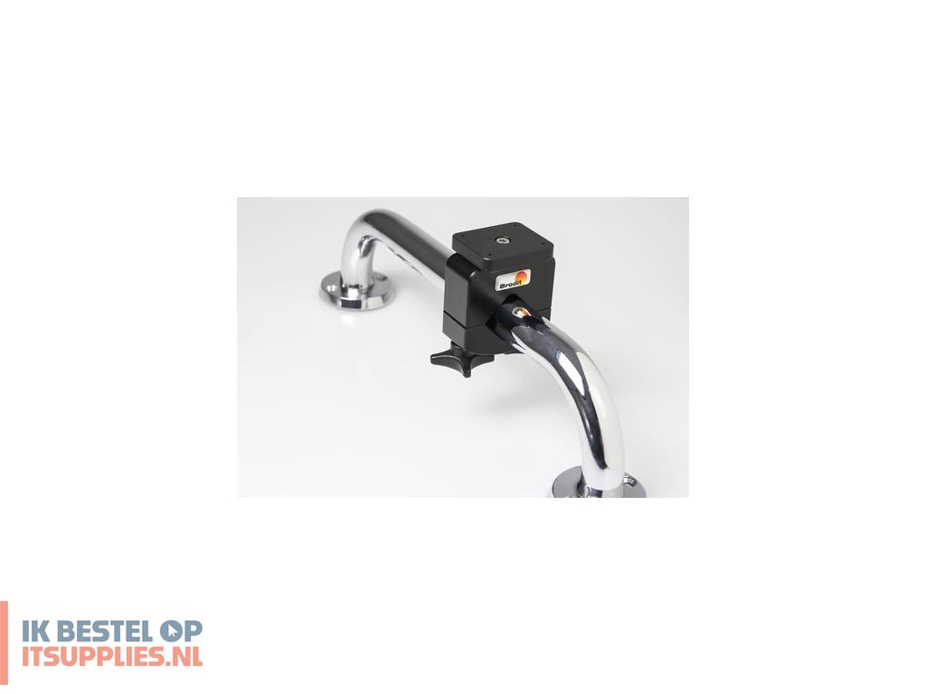 0119251-brodit_pipe_mount_with_mounting_plate_actieve_houder_zwart