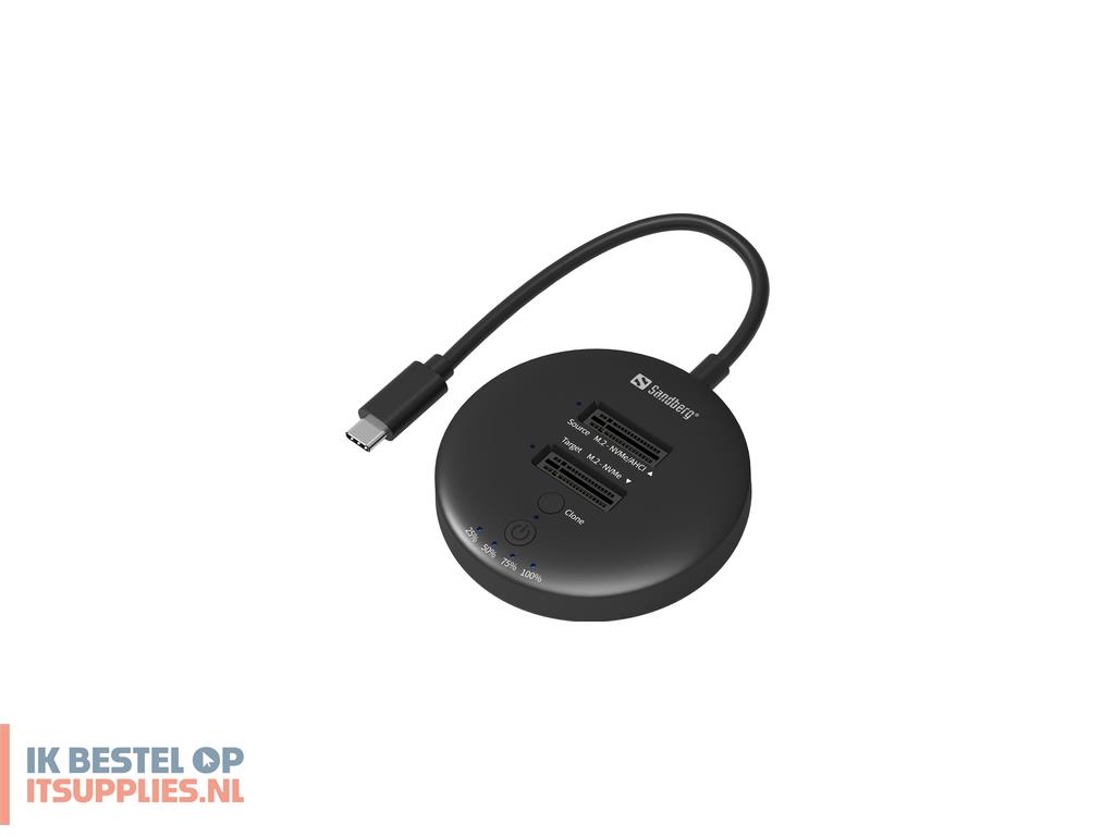 1916732-sandberg_136-72_basisstation_voor_opslagstations_usb_32_gen_2_31_gen_1_type-c_zwart