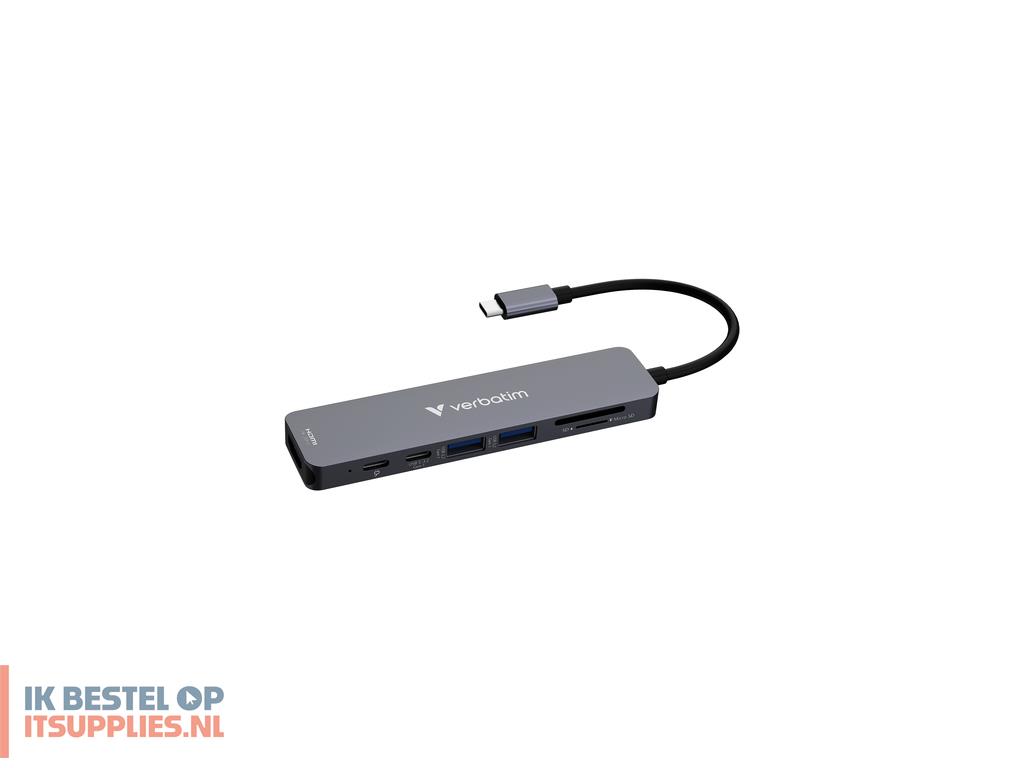 3144319-verbatim_32158_interface_hub_usb_32_gen_1_31_gen_1_type-c_5000_mbits_grijs