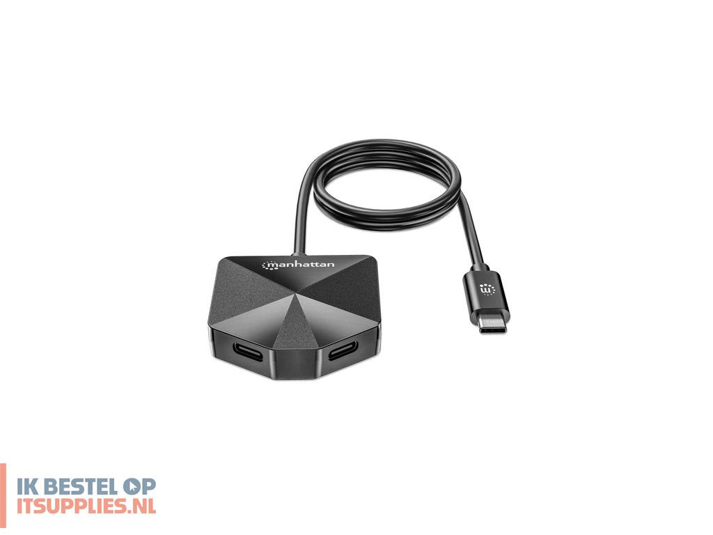 1559735-manhattan_181150_laptop_dock_poortreplicator_bedraad_usb_32_gen_2_31_gen_2_type-c_zwart