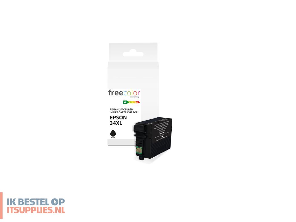 1604893-freecolor_k20858f7_inktcartridge_1_stuks_compatibel_hoog_xl_rendement_zwart