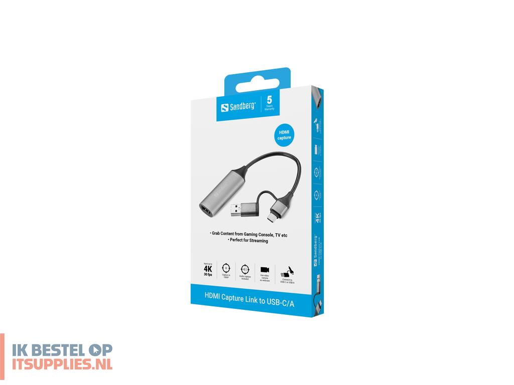 2003398-sandberg_136-70_video_kabel_adapter_hdmi_type_a_standaard_usb_type-a_usb_type-c_grijs