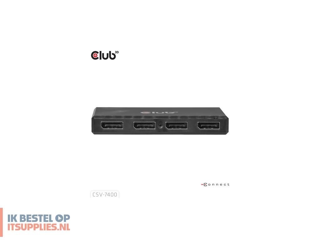 4536070-club3d_csv-7400_video_splitter_4x_displayport