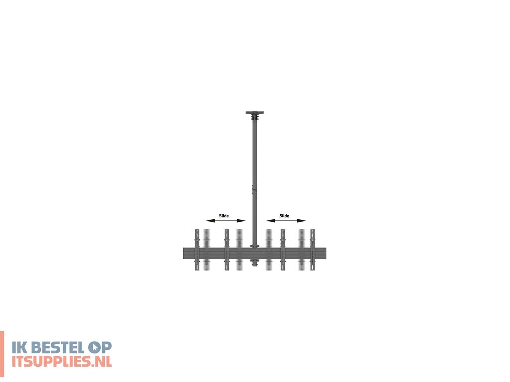 1707997-multibrackets_3460_bevestiging_voor_signage-beeldschermen_165-1_cm_65_zwart