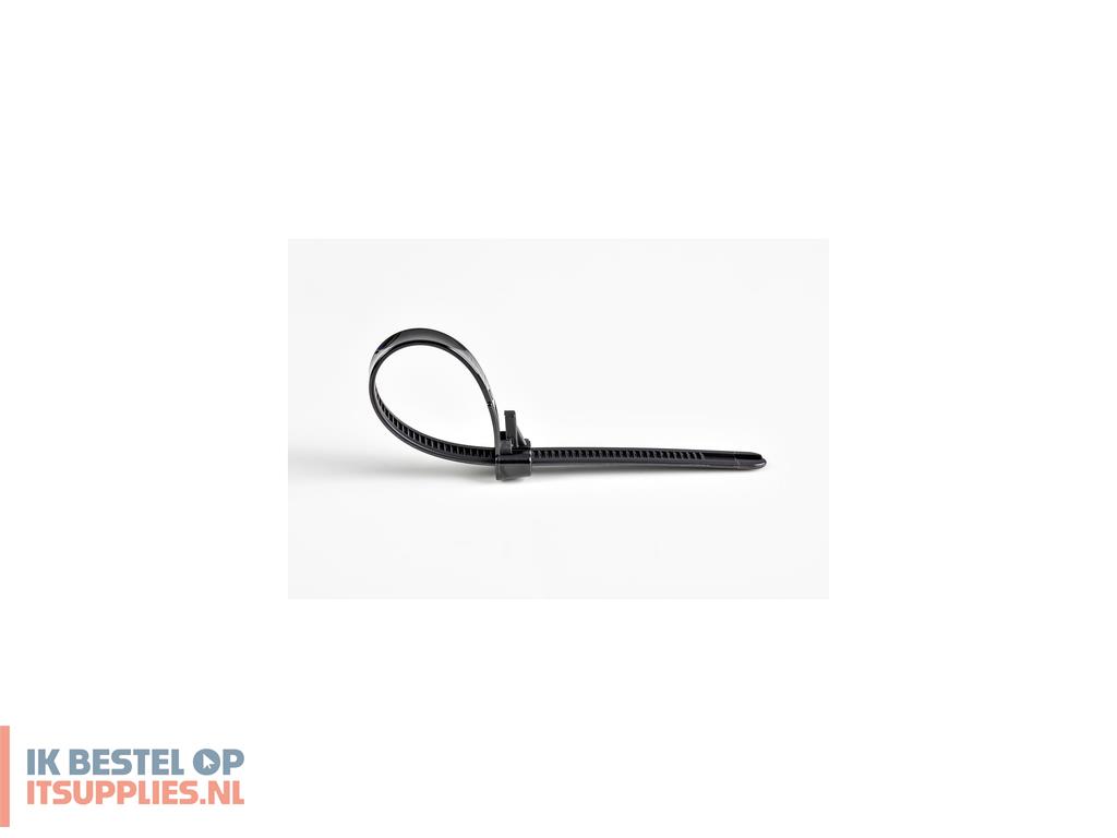 0442998-startechcom_cbmztrb10bk_kabelbinder_losmaakbare_kabelbinder_nylon-_kunststof_zwart_1000_stuks