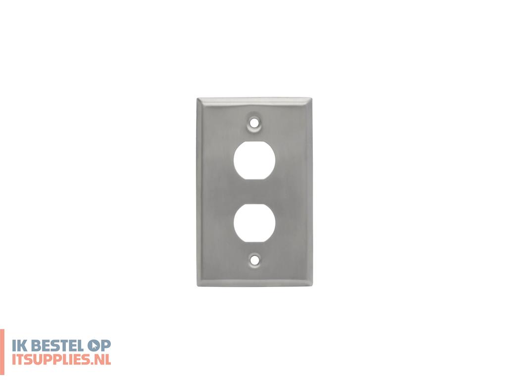 1538353-tripp_lite_n206-fp02-ind_wandcontactdoos_rj-45_zilver