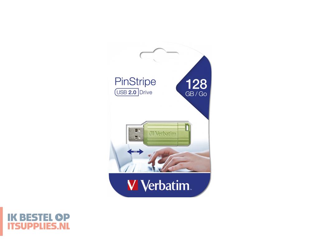 1515985-verbatim_pinstripe_usb_flash_drive_128_gb_usb_type-a_20_groen