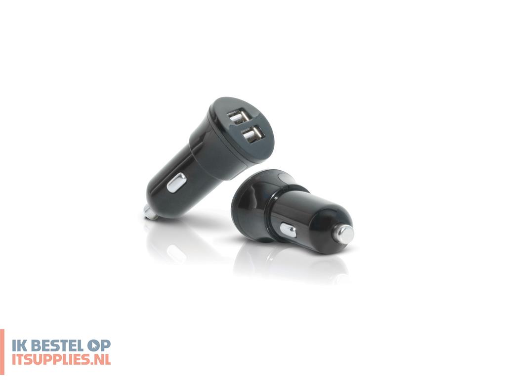1512248-mobilis_car_charger_2_usb_universeel_zwart_sigarettenaansteker_auto