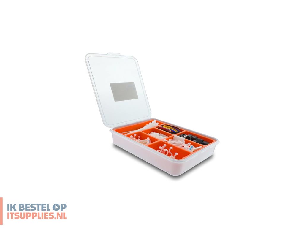 1527101-delock_20768_kabelbeheersysteem_bureau_kabeldoos_oranje-_transparant_1_stuks