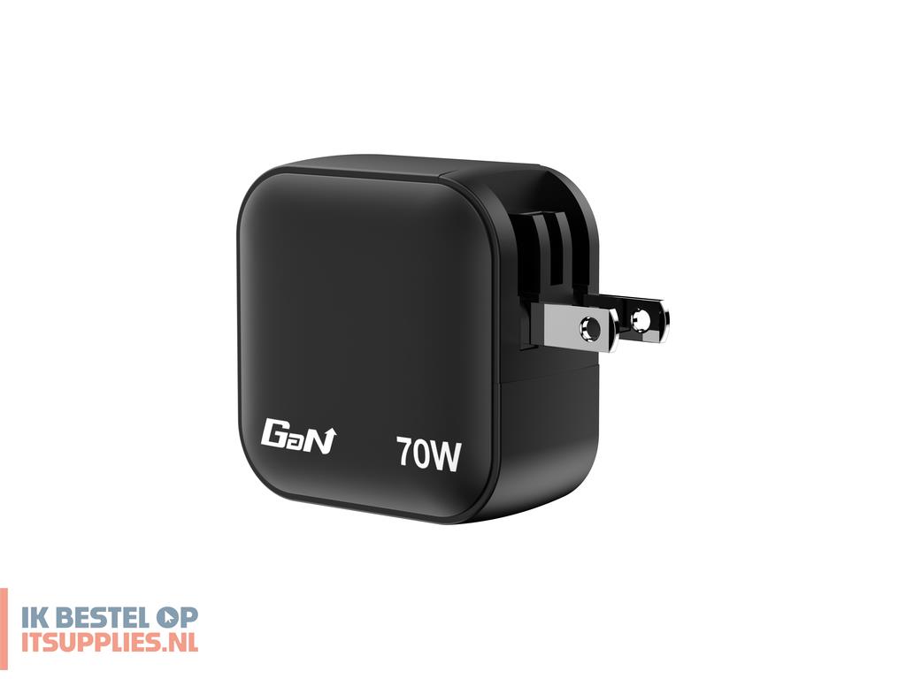 1524340-verbatim_mini_gan_charger_70w_universeel_zwart_ac_snel_opladen_binnen
