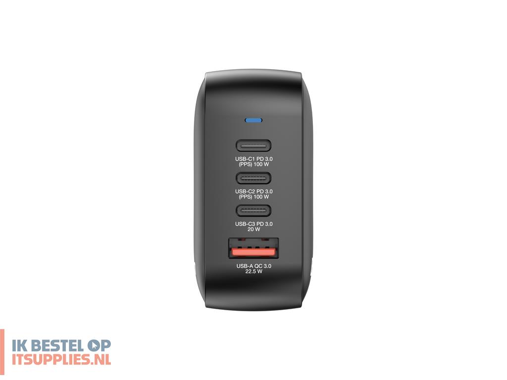 1515262-verbatim_mini_gan_charger_100w_universeel_zwart_ac_snel_opladen_binnen