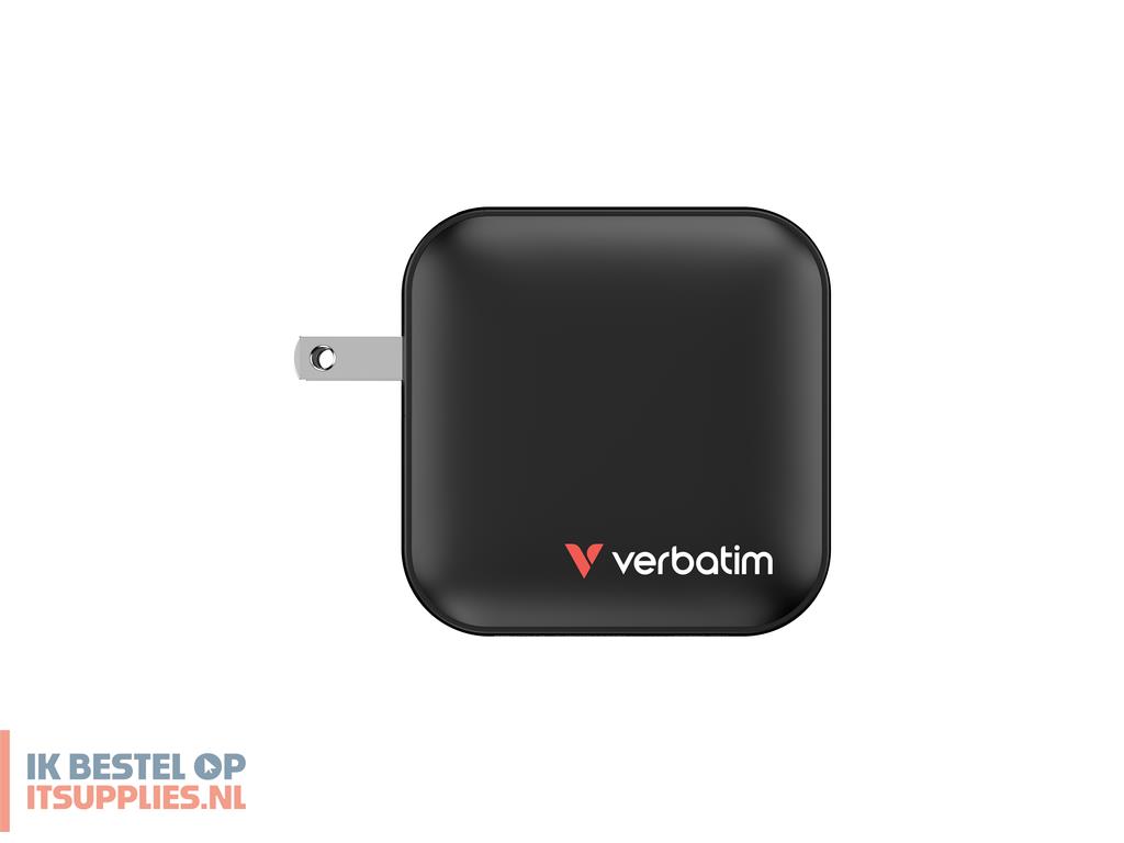 1519294-verbatim_mini_gan_charger_100w_universeel_zwart_ac_snel_opladen_binnen