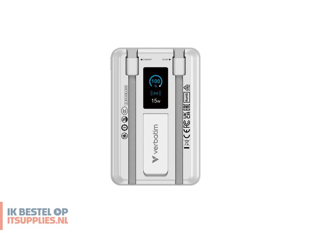 2013038-verbatim_32273_powerbank_lithium-polymeer_lipo_10000_mah_draadloos_opladen_zilver