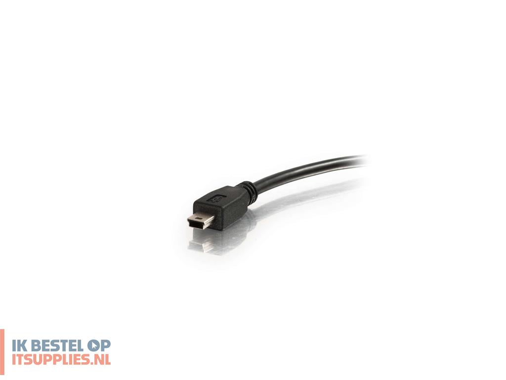 0258909-c2g_81580_usb-kabel_usb_a_mini-usb_b_zwart
